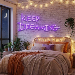 Keep Dreaming Led Neon Sign Light