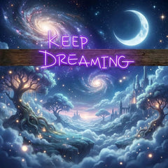 Keep Dreaming Led Neon Sign Light