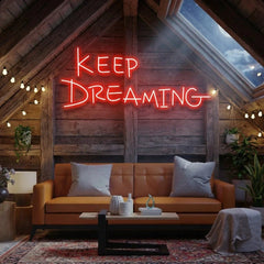 Keep Dreaming Led Neon Sign Light