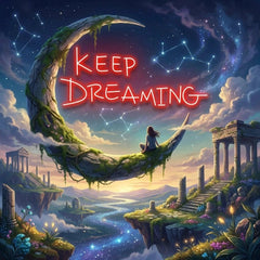 Keep Dreaming Led Neon Sign Light
