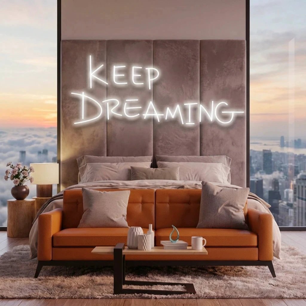 Keep Dreaming Led Neon Sign Light