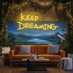 Keep Dreaming Led Neon Sign Light