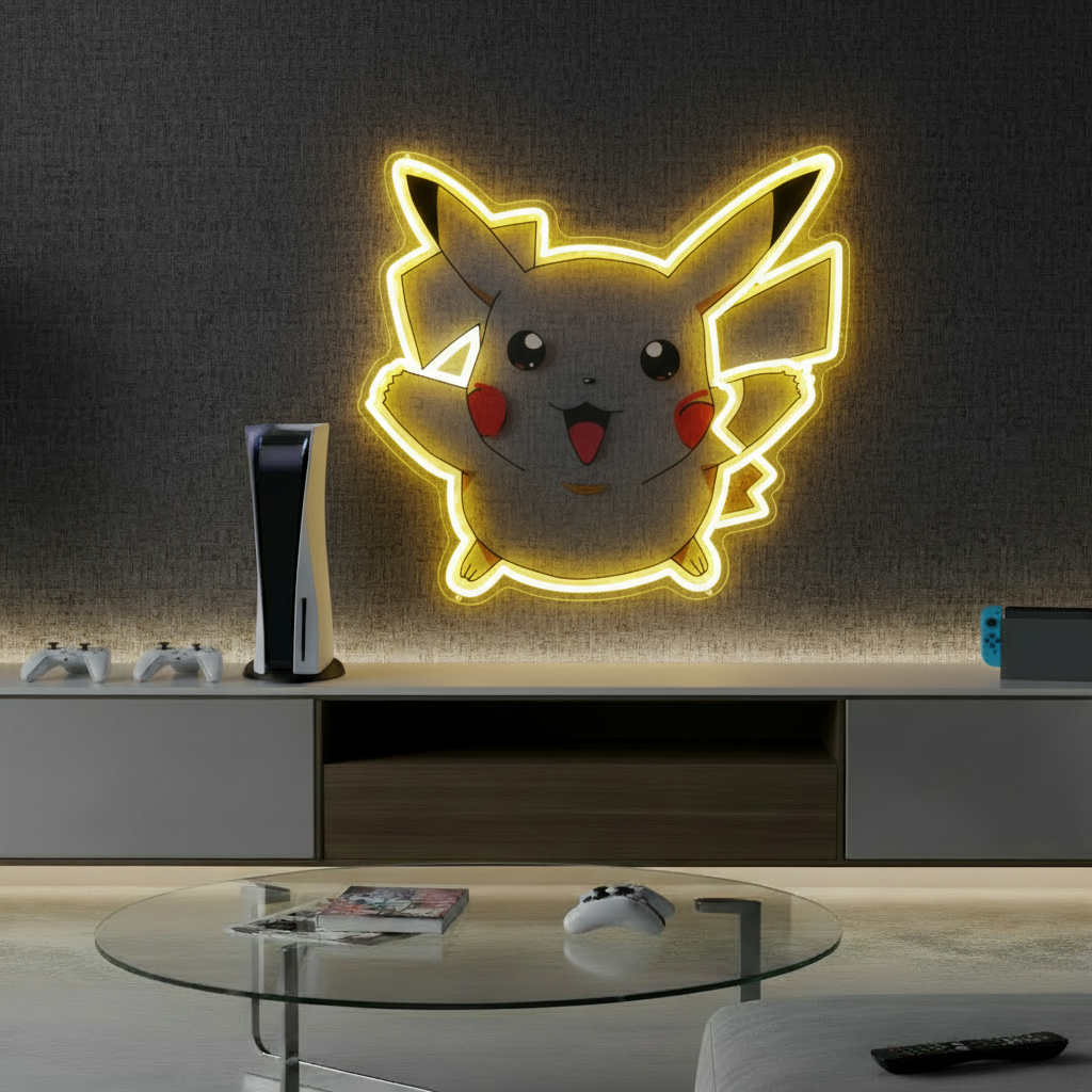 Cartoon Neon Artwork Sign Room Decor Sign - VN03 - Customneonstudio