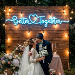 Better Together 3 Wedding Led Neon Sign Light