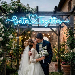 Better Together 3 Wedding Led Neon Sign Light