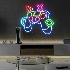 Game Controller Neon Sign Led Neon Sign for Wall Decor