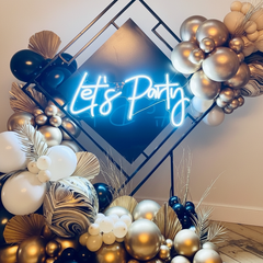 Let's Party Neon Sign Design Party Neon Sign