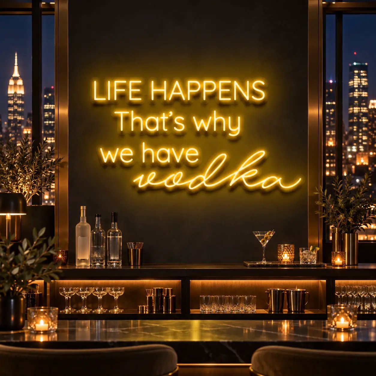 Life Happens, That's Why We Have Vodka
