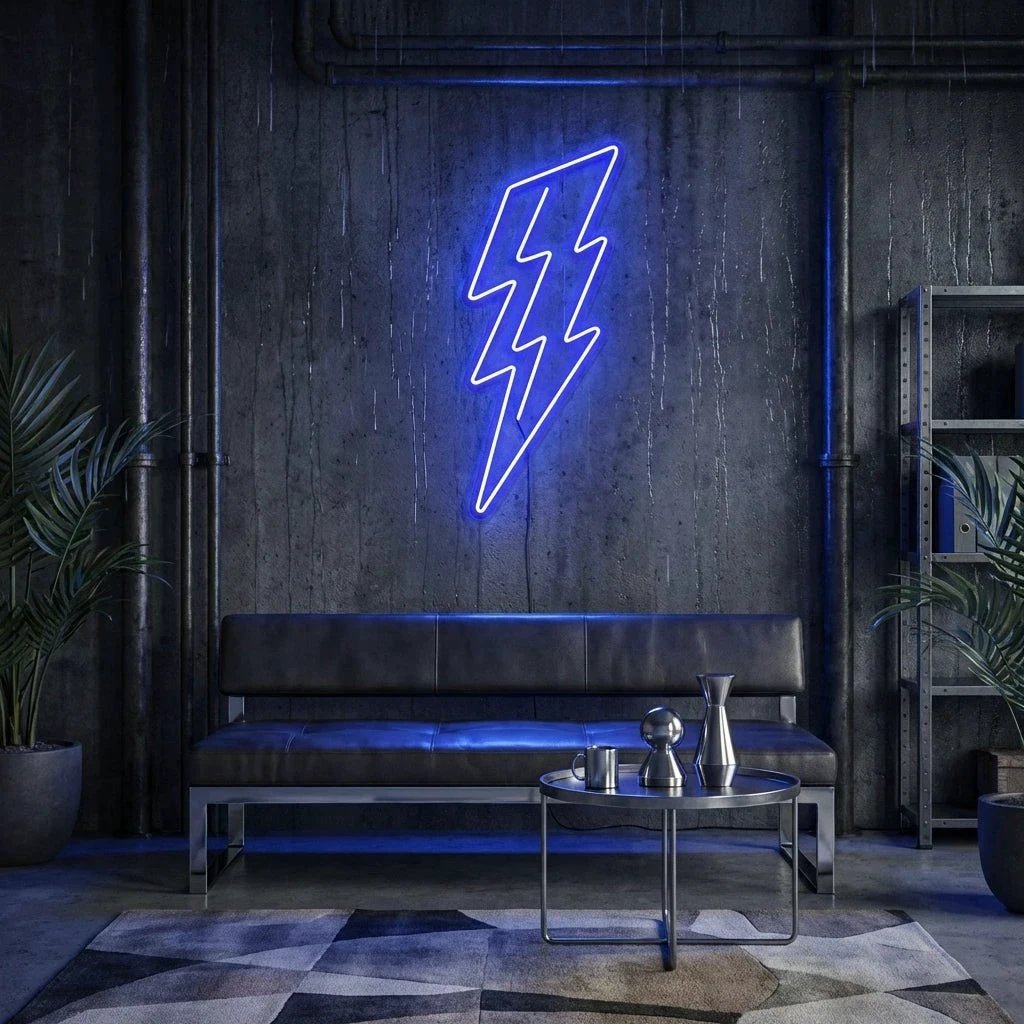 Lightning Bolt Led Neon Sign Light