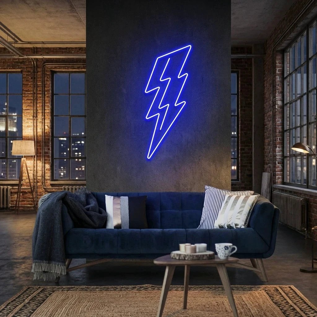 Lightning Bolt Led Neon Sign Light