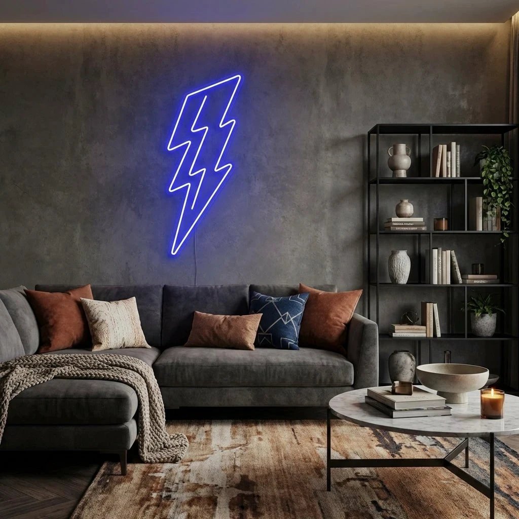 Lightning Bolt Led Neon Sign Light