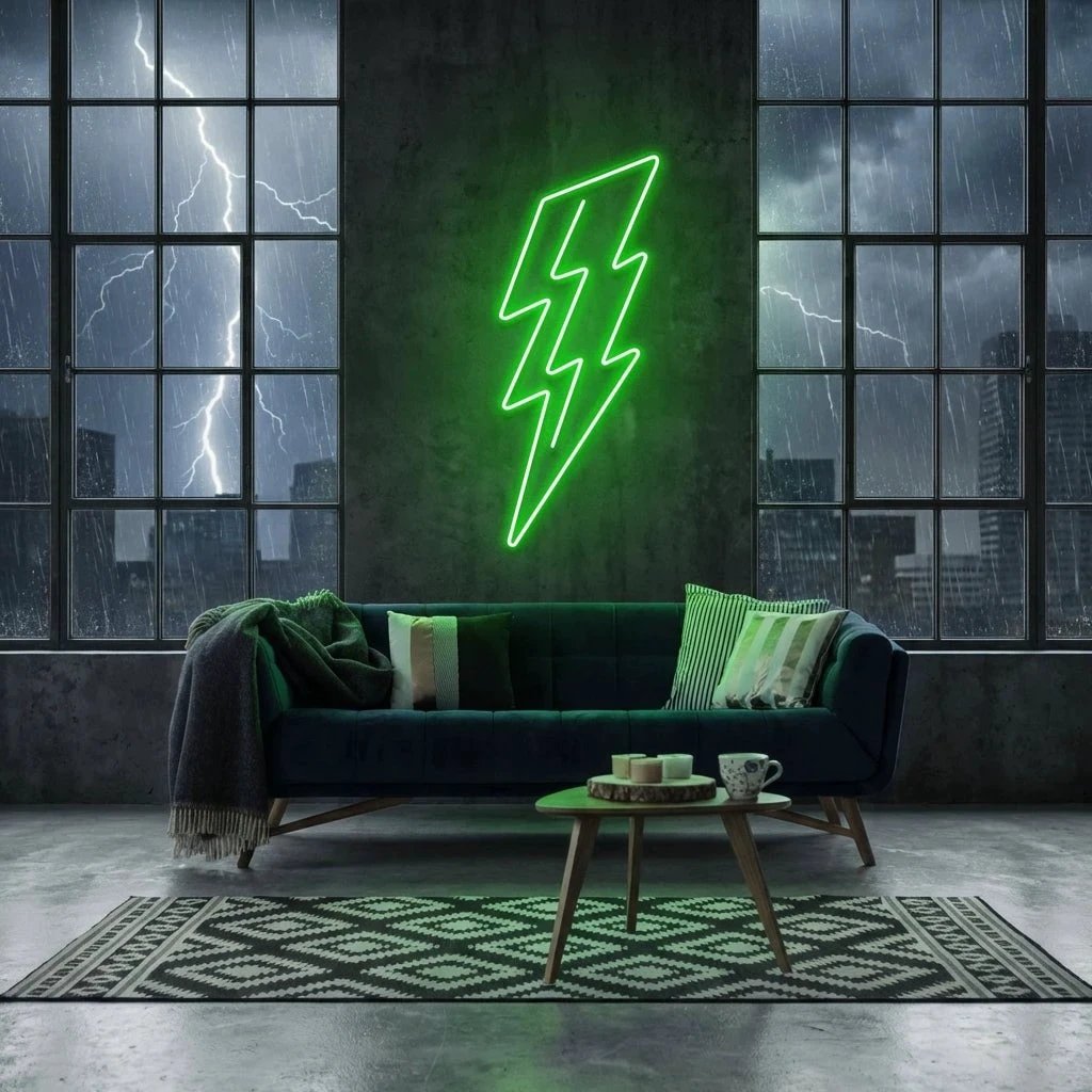 Lightning Bolt Led Neon Sign Light