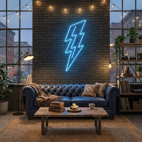 Lightning Bolt Led Neon Sign Light