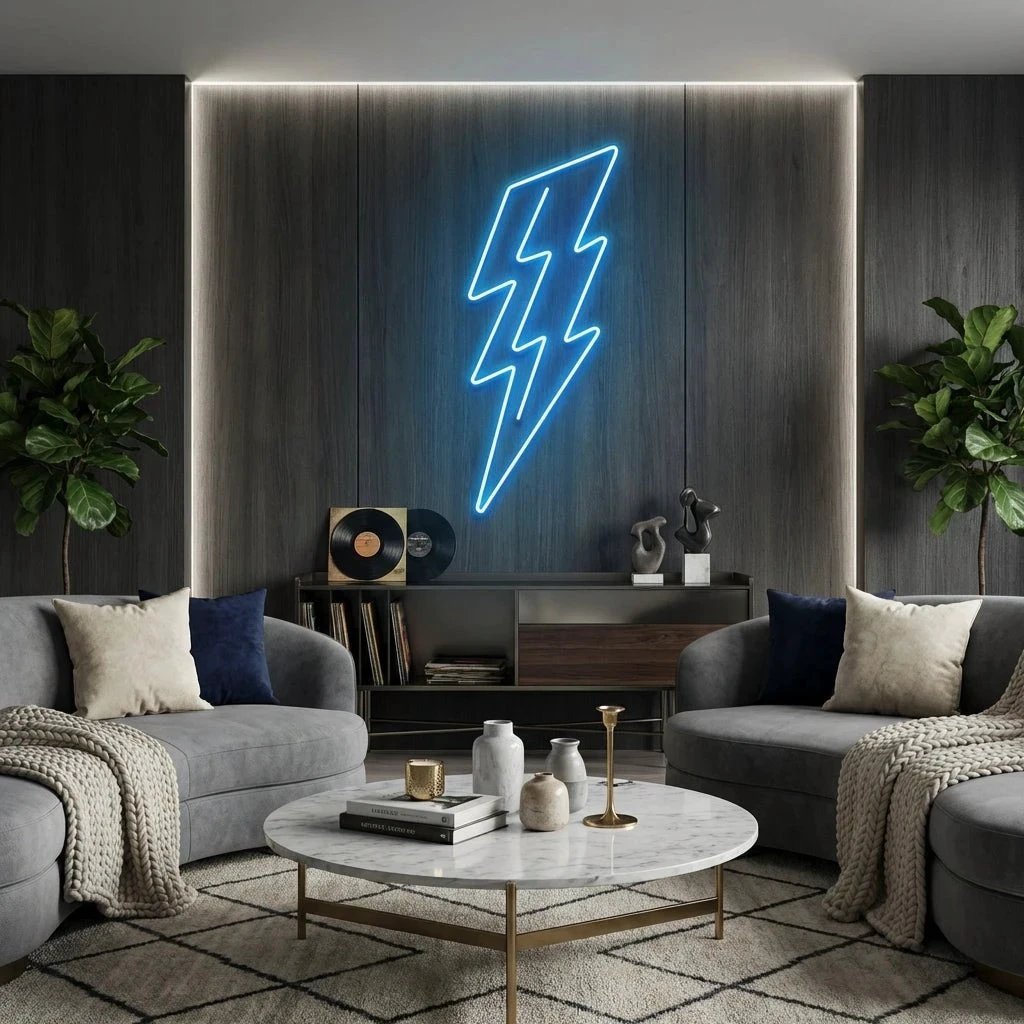 Lightning Bolt Led Neon Sign Light