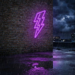 Lightning Bolt Led Neon Sign Light