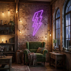 Lightning Bolt Led Neon Sign Light