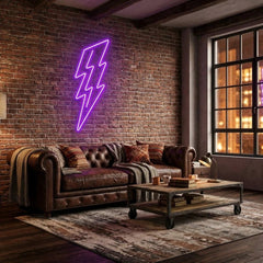 Lightning Bolt Led Neon Sign Light
