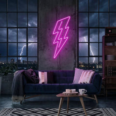 Lightning Bolt Led Neon Sign Light