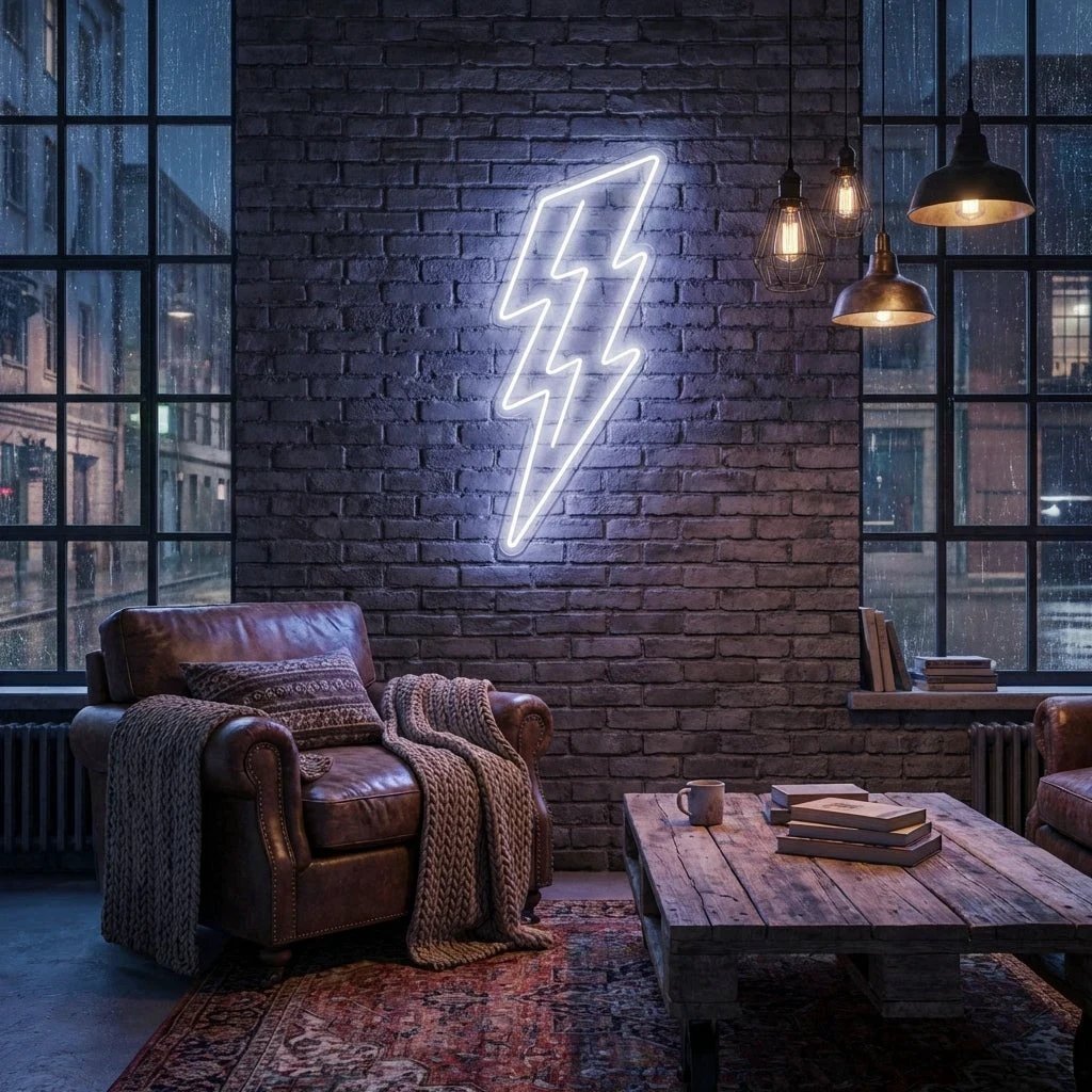 Lightning Bolt Led Neon Sign Light