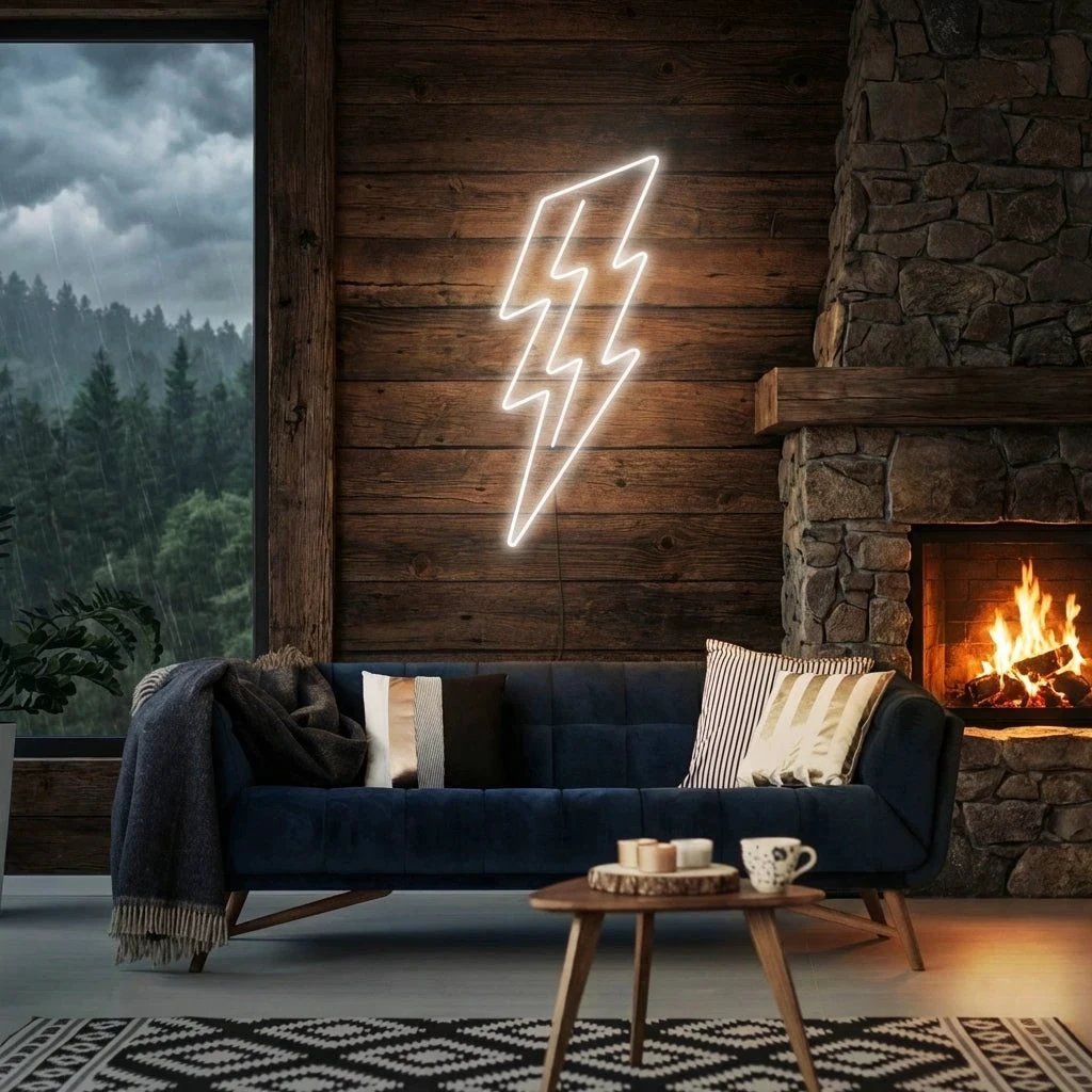 Lightning Bolt Led Neon Sign Light