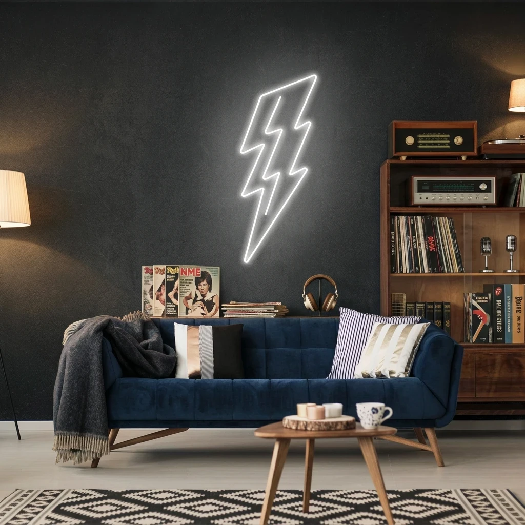 Lightning Bolt Led Neon Sign Light