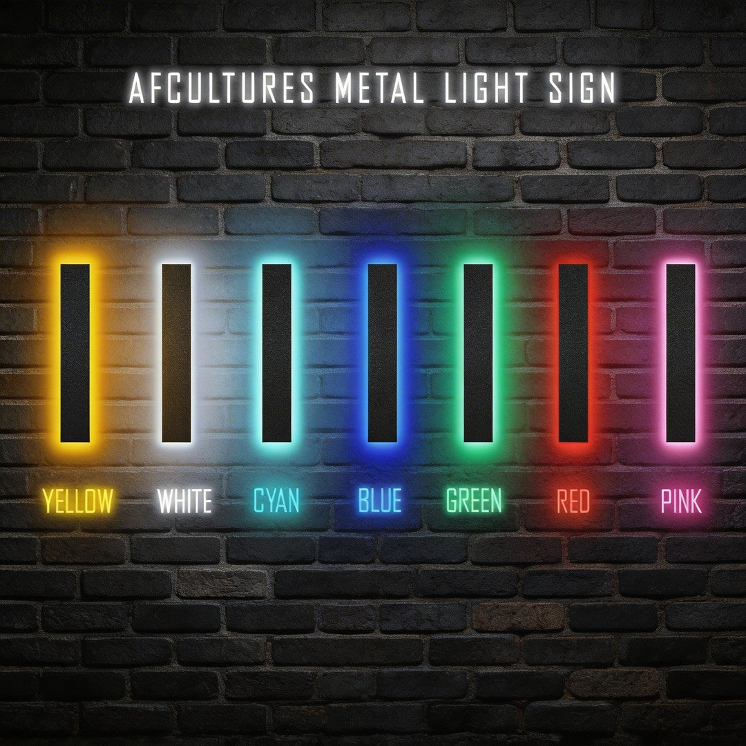 [ORDER REQUEST] Create Your Own Custom Backlit LED Metal Signs
