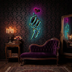 Love Handsign Artwork Led Neon Sign Light