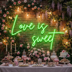 Love Is Sweet Led Neon Sign Light
