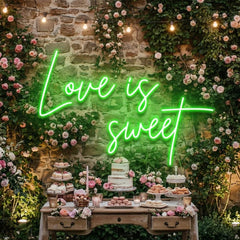 Love Is Sweet Led Neon Sign Light