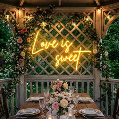 Love Is Sweet Led Neon Sign Light