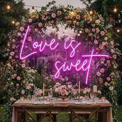 Love Is Sweet Led Neon Sign Light