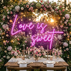 Love Is Sweet Led Neon Sign Light