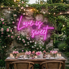 Love Is Sweet Led Neon Sign Light