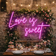 Love Is Sweet Led Neon Sign Light