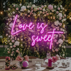 Love Is Sweet Led Neon Sign Light