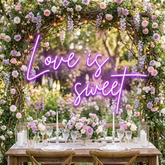 Love Is Sweet Led Neon Sign Light