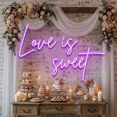 Love Is Sweet Led Neon Sign Light