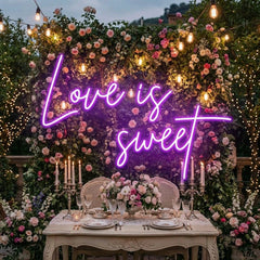 Love Is Sweet Led Neon Sign Light