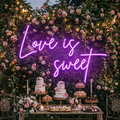 Love Is Sweet Led Neon Sign Light