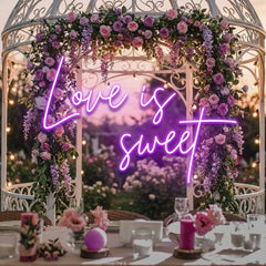 Love Is Sweet Led Neon Sign Light