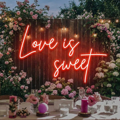 Love Is Sweet Led Neon Sign Light