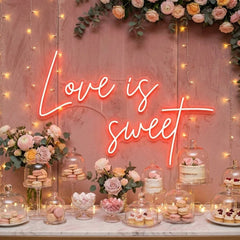 Love Is Sweet Led Neon Sign Light
