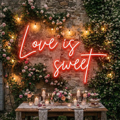 Love Is Sweet Led Neon Sign Light