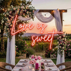 Love Is Sweet Led Neon Sign Light