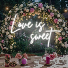 Love Is Sweet Led Neon Sign Light