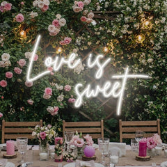 Love Is Sweet Led Neon Sign Light