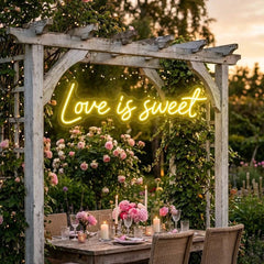 Love Is Sweet Led Neon Sign Light