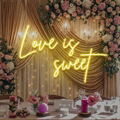 Love Is Sweet Led Neon Sign Light