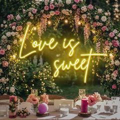 Love Is Sweet Led Neon Sign Light