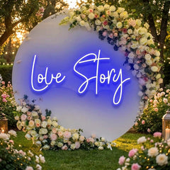 Love Story Led Neon Sign Light